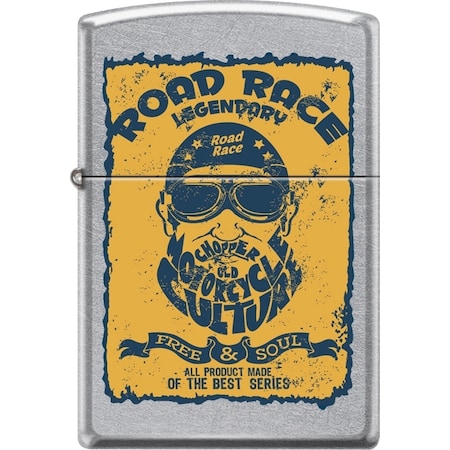 Zippo 2024 Zippo Custom Street Chrome Road Race Legendary ZIP-207CI018446